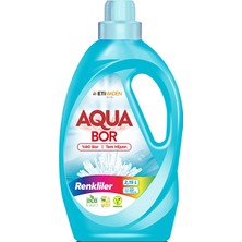 Boron Aquabor Sıvı Çamaşır Deterjanı Renkliler 33 Yıkama 2150 ml (3 Adet)