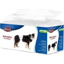 Trixie Erkek Köpek Çiş Külodu ve Pedi S-M 30-46cm 12Adet