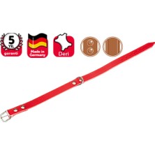 Karlie Deri Boyun Tasma 47Cm-18Mm Kırmızı