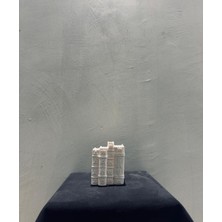 Eskitme Ciltli Kitap Yığını Dekoratif Obje – 23X23 cm Nostaljik Masa ve Kütüphane