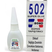 Evobond 502 Süper Hızlı Japon Yapıştırıcı 20 G