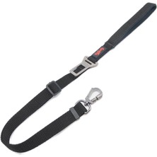 Tailpetz Travel Leash Araç Emniyet Tokası Kedi Köpek Gezdirme Sevk Kayışı Siyah Renkli Ayarlanabilir Boy ile Güvenli Seyahat Deneyimi