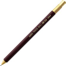 Ohto Wooden Tükenmez Kalem 0.5mm Bordo NKG-450E