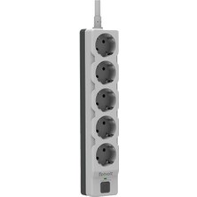 Dotvolt 5-Li Surge Hunter 350 Joules Akım Koruma Prizi 1.5metre Siyah