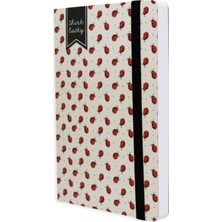 Legami Bugs 120 gr. Beyaz Kağıt Çizgili Defter