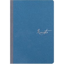 Karatis Tomoe River Kağıdından Dolma Kalem Uyumlu Defter Eyptian Indigo