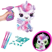 NW NessiWorld Airbrush Peluş Karanlıkta Parlayan Sihirli Unicorn