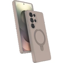 Tncline CPT83 Samsung Galaxy S25 Ultra Regal Magsafe Standlı Kapak - Çöl Titanyum
