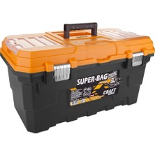 Super-Bag Süper Bag ASR-4032 Craft Takım Çantası Dayanıklı 22"