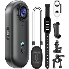 Zenvia Mini Wıfı Aksiyon Kamerası 1080P Taşınabilir Vücut Kamerası Giyilebilir Video Kaydedici Ipx7