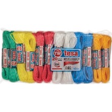 Zenvia Temsan 20 Metre Naylon Çamaşır Ipi 24'lü