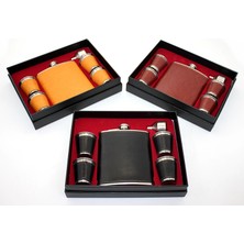 Zenvia Derili 4 Shot Bardaklı Matara Seti ALK3908