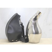 Zenvia Deri Kılıflı Matara ALK3924