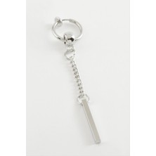 Hg.Aksesuar Çubuk Erkek Çelik Küpe