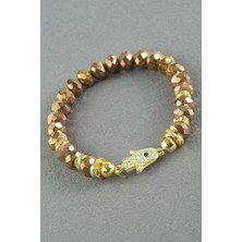 Marsilyan Ftm Ana Eli Zirkon Taşlı Kristal Bileklik