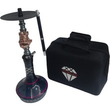 Murgan Bavul Çantalı Fügüranlı Nargile Takımı + Kilitli Sistem + Bavul Çantalı + Gizli Tahliye+Üstün Performans+Bol.duman+Ful.set.tam Takım.
