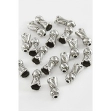 Marsilyan Plastik Çizgi Noktalı Tesbih Püskül Ara Aparatı 50 Gram