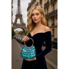 By Lily Pullu, Payetli Çanta. Düğün, Nişan, Şık Geceler Için Ideal