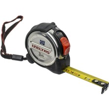 İzeltaş 5883500013 Eko Krom Gövdeli Stoplu Şerit Metre 3 metre (3 m x 16 mm)