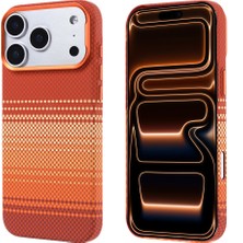 Başkenttekno iPhone 17 Pro Kılıf Kablosuz Şarj Özellikli Karbon Fiber Görünümlü Nekst Kapak