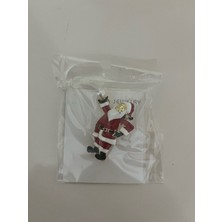 The Secret Desire Noel Baba Broşu  Yılbaşı Konseptli Özel Tasarım Aksesuar