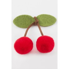 Marsilyan Keçe Kiraz Büyük Ponpon 1 Adet