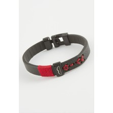 Marsilyan Ok Yay Kaliteli Suni Deri Bileklik