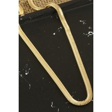 Marsilyan Kobra Italyan Zincir Kolye 45 cm