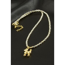 Marsilyan Köpek Kristal Kolye