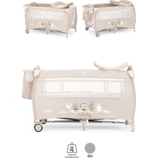 Kanz Pretty Oyun Parkı Yeni 70 x 120 cm Gri