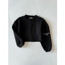 RG Brand Genç Kız Baskı Detaylı Sweatshirt_RG3308