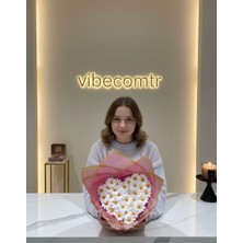 Vibecomtr Solmayan Kalpli Papatya Çiçek Ölümsüz Hediye