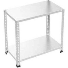 Rafistan Galvaniz Çelik Raf 59x93x100 cm - Depo, Arşiv, Kiler, Dosya, Market Rafı