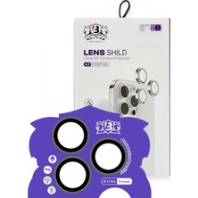 Marsilyan  Apple iPhone 17 Pro Max Bilvis Titan Kamera Lens - Natural Grey