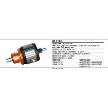 Universal Kollektör 12V 9 Diş Fıat Doblo1.3jtd Opel Vectra Combo Astra G-F Corsa B C Bmw E34 E36BOSCH Tip
