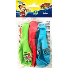 Matmel Mıckey Poşet Içi 6'lı Balon (4 Renk Baskılı) (4 Adet)