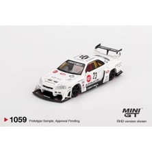 Mini Gt 1059 Nissan LB-ER34 Super Silhouette Athlete/collet 1/64 Model Araba
