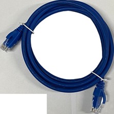 Ager AC-602-020/B 2mt Utp Cat6 Patch Kablo Mavi Cu, Lszh Awg 26/7