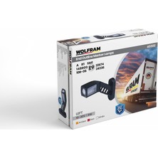  wolfram dorse boynuz lamba orta desenli sol e belgeli 10/30 volt ( 2 adet )