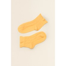 Katia & Bony Kadın Bileği Fırfırlı Step Çorap Turuncu