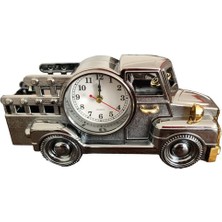 Lebron Dekoratif Kamyonet Tasarımlı Masa Saati