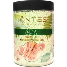 Kontes Spa Mineral Care Manikür Pedikür Tozu Yeşil 500 gr