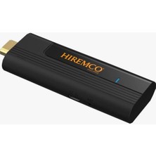 Hiremco Evo Mini 4K Android Stick Android 11 64 GB Depolama Wi-Fi Bağlantılı Siyah