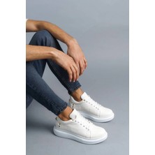 KB047  Kuback Beyaz Crocodile Günlük Erkek  Ayakkabı