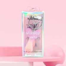 Rubyface Pembe Kirpik Kıvırma Makası & Kirpik Kıvırıcı Vegan Özellikli Günlük Kullanım Aracı