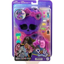 HVV58 Polly Pocket - Monster High Temalı Kompakt Oyun Seti