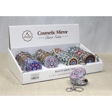 Mercansa Taşlı El Aynası Anahtarlık Model 2