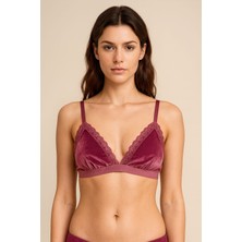 Deep Secret GÜL KURUSU KADİFE BRALET DS200111BR