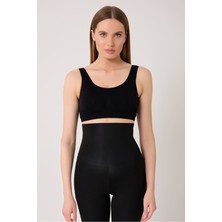 Leswear Göğüs Toparlayıcı Kalın Askılı Korse Büstiyer Ten Rengi Sütyen