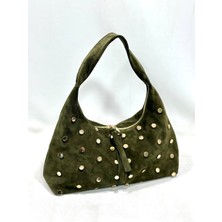My Easy Shop Mesbag Kadın Çanta Hakiki Süet Deri